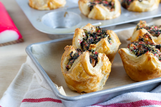 Kamaboko Spinach Puffs